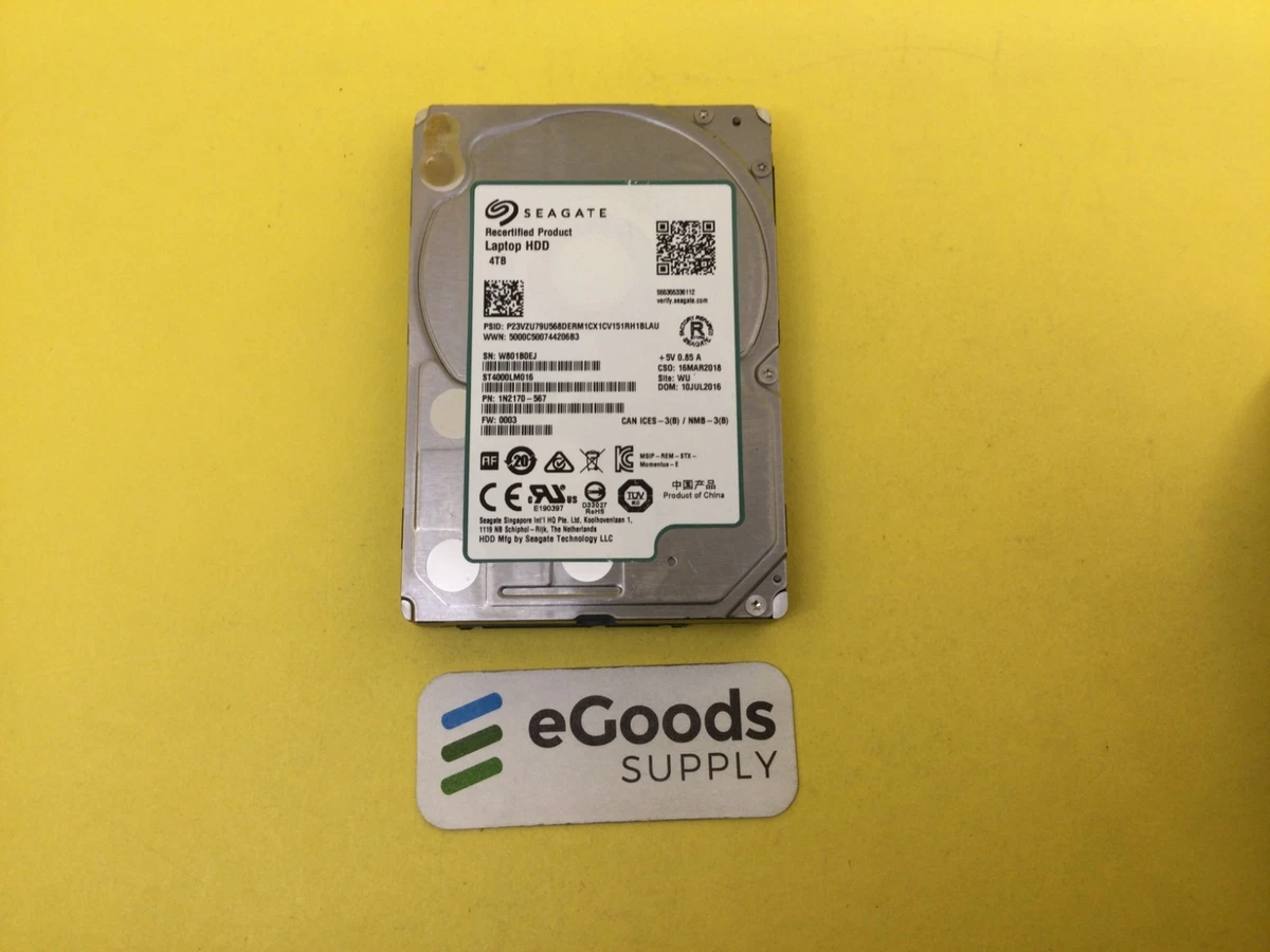 4TB 2.5 Inch SATA Computer Internal Hard Disk Drives for sale | eBay