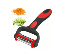1pc Multifunction Vegetable Peeler Julienne Peeler For Kitchen,3 In 1 Blade Spin