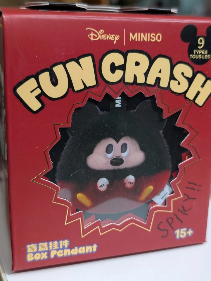 MINISO Disney Mickey Fun Crash Series New Unopen Blind Box Pendant Figure  - Image 2 of 4