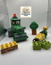 (L-1/DK)Lego Duplo Bob Der Baumeister  Roley Die Dampfwalze Aus 3295 Mit Rüttler