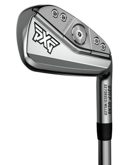 PXG 0311P Gen 6 Double Chrome 4-PW Iron Set Stf +1.00 Dynamic Gold 95 S300 Excnt