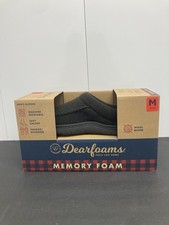 Dearfoams Memory Foam Men s Slippers Size medium 9-10
