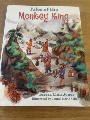 Tales Of The Monkey King Theresa Chin Jones Ex-Lib 1st PB Print Illustrated VG