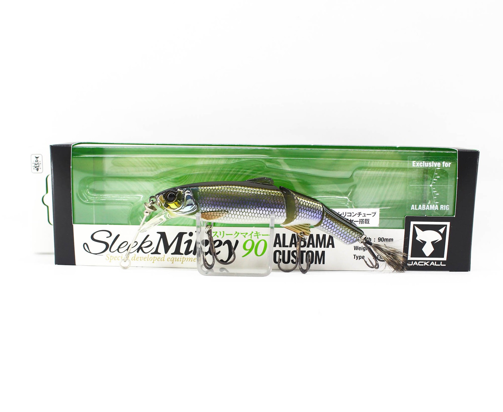Jackall Mikey Sleek 90 Alabama Custom Floating Lure HL Japan Shad (1792)