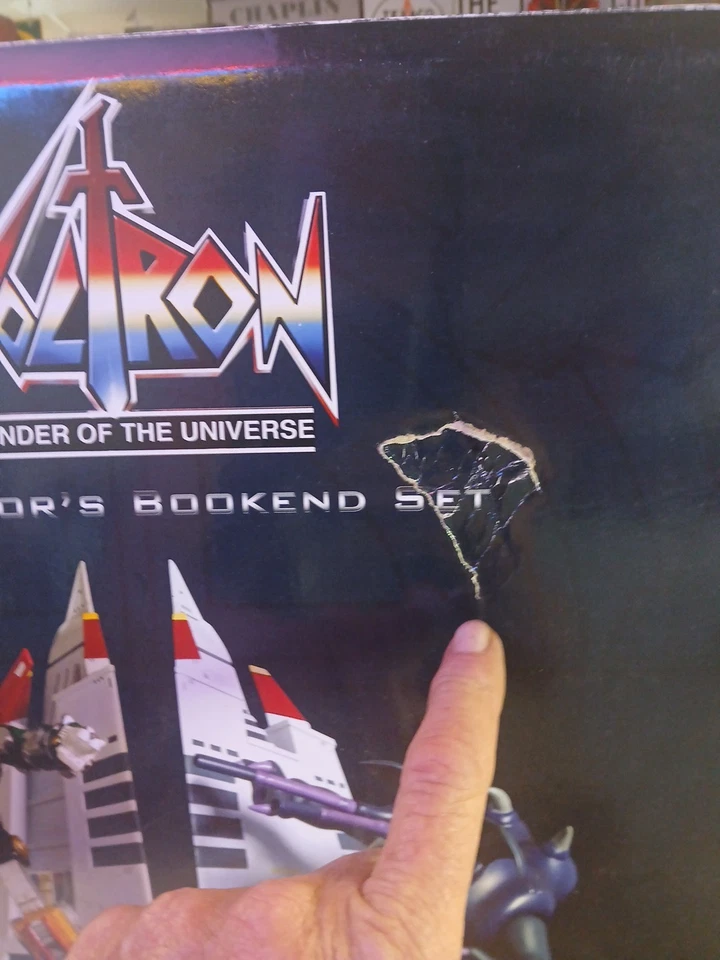 JUEGO SUJETALIBROS COLECCIONISTA EDICIÓN LIMITADA TOYNAMI VOLTRON  Foto 2 de 4