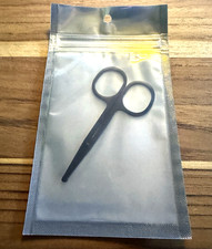 3.5" Mini Mustache Nose Ear Hair Remover Scissors Trimmer w/ Safety Tips