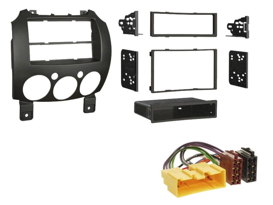 Pioneer USB MP3 DAB Bluetooth Autoradio für Mazda 2 (ab 2007) - Bild 3 von 4