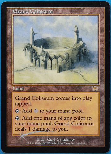 Grand Coliseum FOIL Onslaught PLD Land Rare MAGIC MTG CARD (ID# 498144) ABUGames - Picture 1 of 2