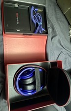 Beats Mixr Mixer Reflective Logo DJ Professional Wired Headphones Candy Blue   