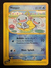 Pokémon Wooper Aquapolis 117/147 LP Excellent Keiko Fukuyama WOTC eReader 2002 on eBay