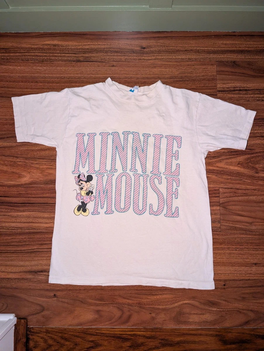 Minnie Mouse White Disney T-Shirts (1968-Now) for sale | eBay