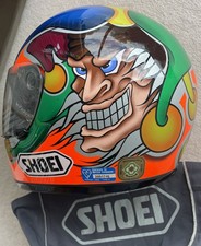 🤡RARE COLLECTORS SHOEI MOTORBIKE HELMET TROY LEE DESIGNS JESTER LIMITED EDITION