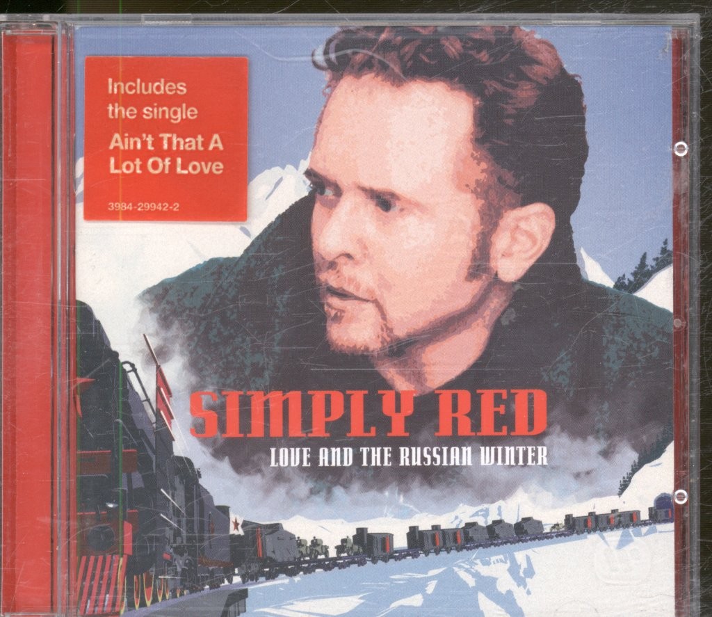 Simply Red Love and the Russian Winter CD Europe Eastwest 1999 CD. Has info
