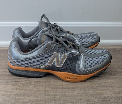 New Balance 805 Abzorb Mens Sz 11.5 D Grey/Orange Trail Running Hike All Terrain