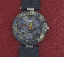 Tissot Granite Watch 30mm Gret & White Granite RUNS