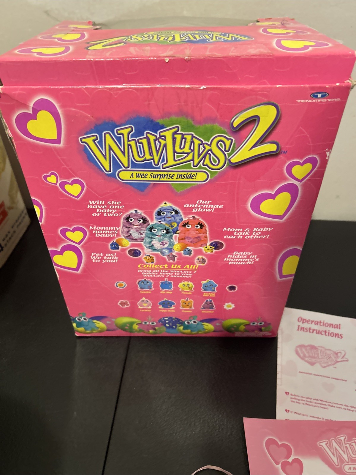 1999 TRENDMASTERS WUV LUVS 2 ELECTRONIC INTERACTIVE VINTAGE Wuvluvs 2 S2 Works!!