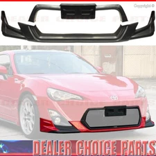 FRONT BUMPER Lip Body Kit Diffuser For 2013 2014 2015 2016 Scion FRS "T Style"