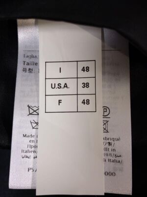 VALENTINO Macro VLTN Print Windbreaker Jacket UV3CJE506FQ Size 48