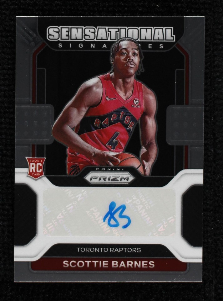 2021-22 Panini Prizm - Scottie Barnes #SS-SBA - 1 of 2