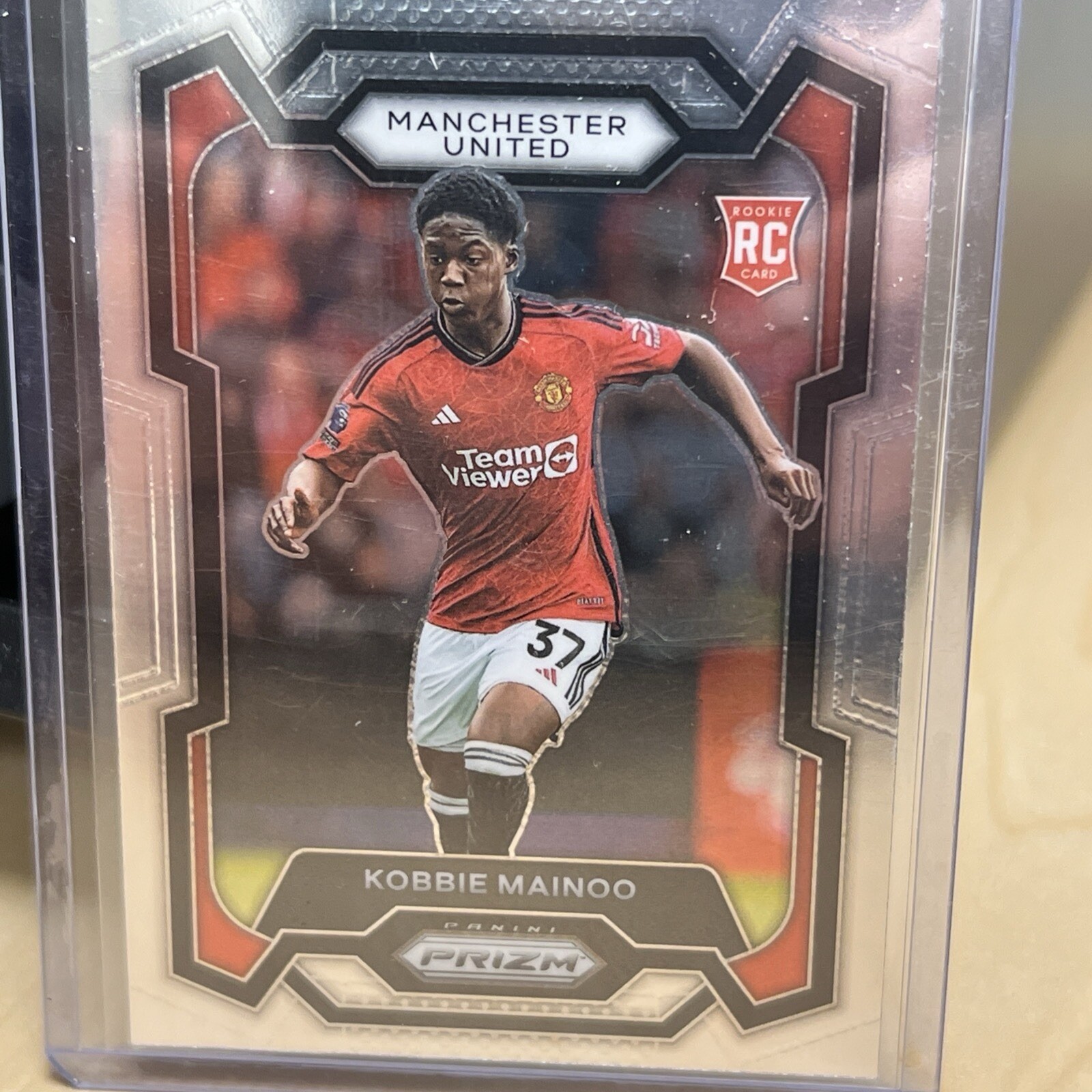 2023-24 Panini Prizm Premier League - #38 Kobbie Mainoo