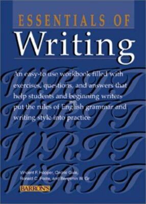 Essentials of Writing by Benjamin W. Griffith, Cedric Gale and Vincent (textbook