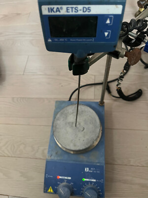 IKA RCT basic   hotplate/ stirrer  digital magnetic hot plate  ETS-D5 probe wxc