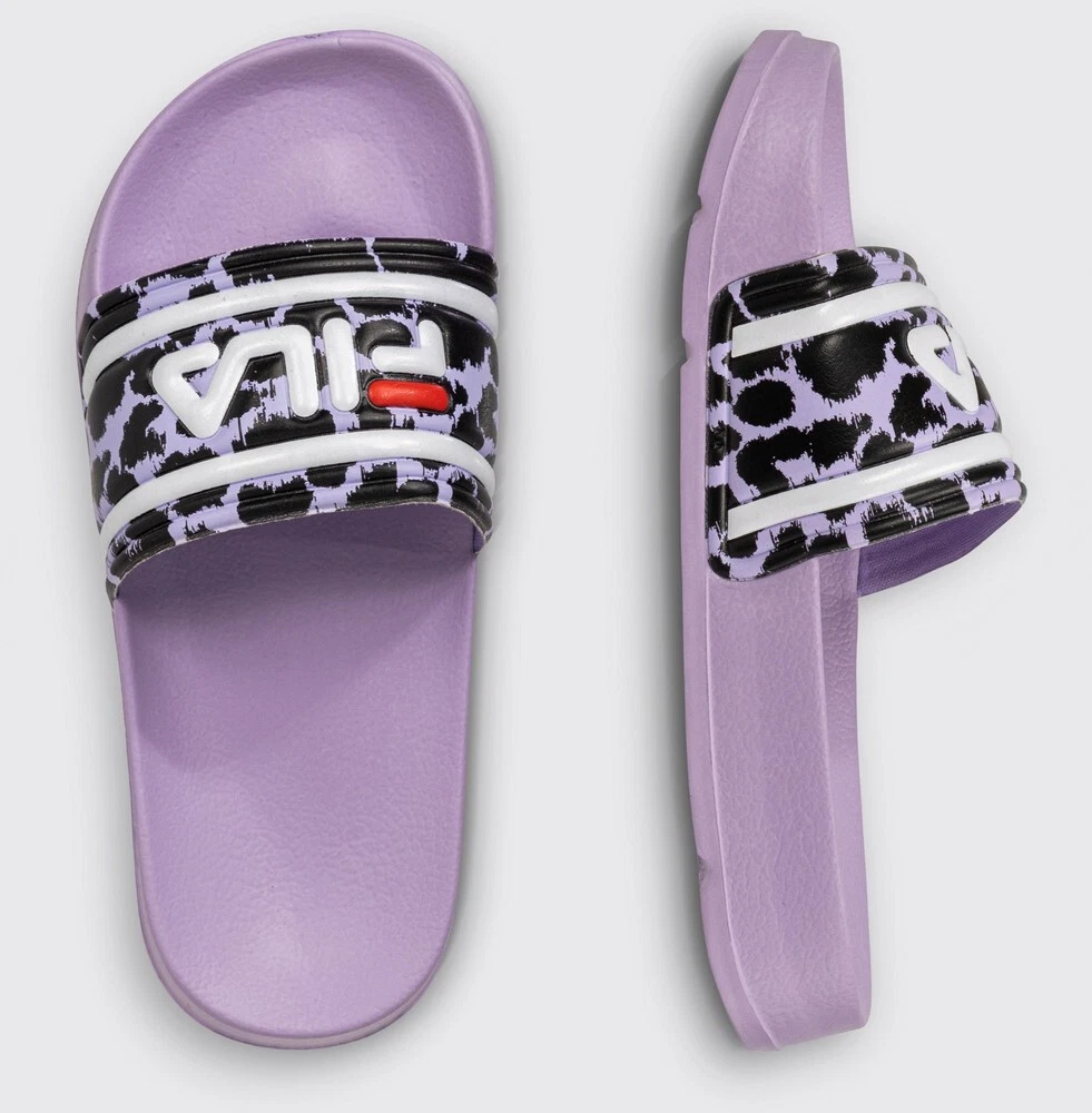 erfgoed Rommelig Hoe Fila Kinder Unisex Flip- Flops Morro Bay P Slipper Kids Fair Orchid-Leopard  | eBay