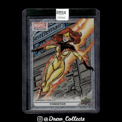 2022 Upper Deck Marvel Platinum #149 Firestar Marvel Rainbow