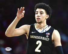 Scottie Pippen Jr Los Angeles Lakers Vanderbilt Signed 8x10 Photo PSA/DNA COA #1