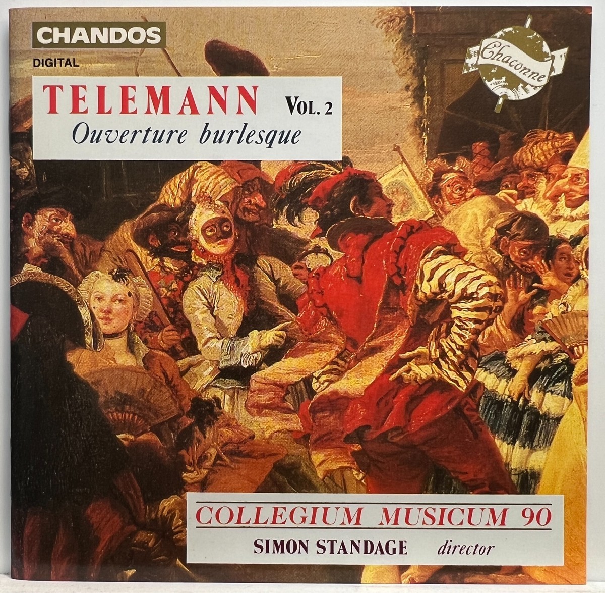 Telemann, Collegium Musicum 90 : Vol. 2: Ouverture Burlesque (CD