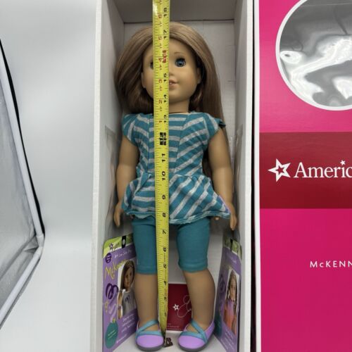 American Girl of the Year 2012 Doll McKenna Gymnast 18” GOTY Outfit Box NO Book - Picture 10 of 24