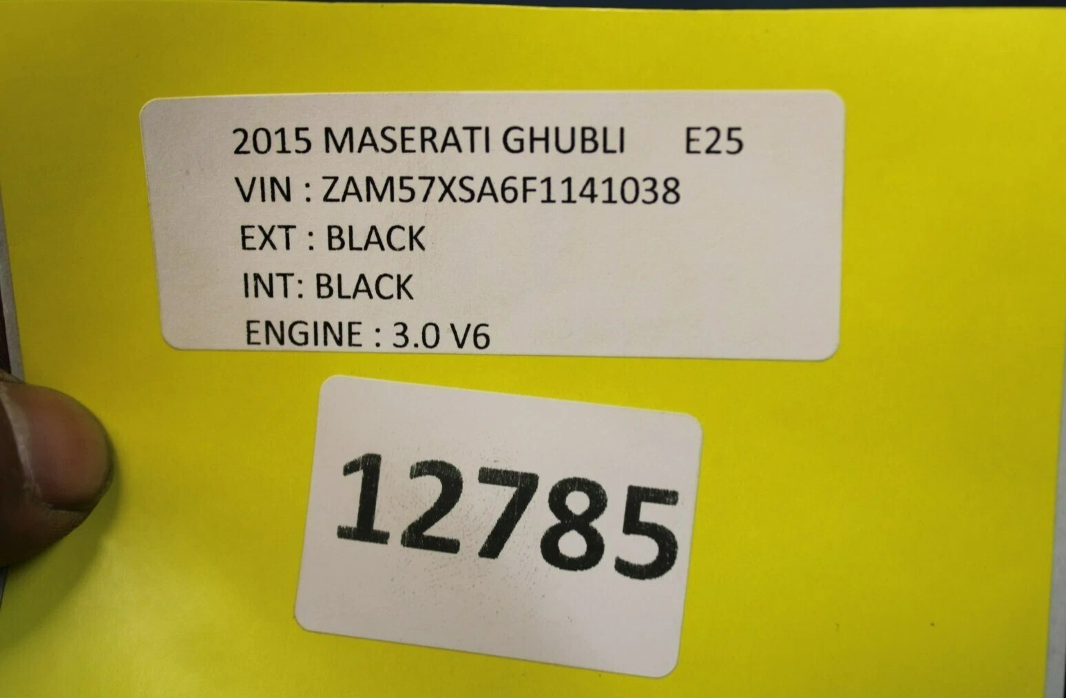 Maserati Ghibli 2014-2017 FRONT+RIGHT Door panel