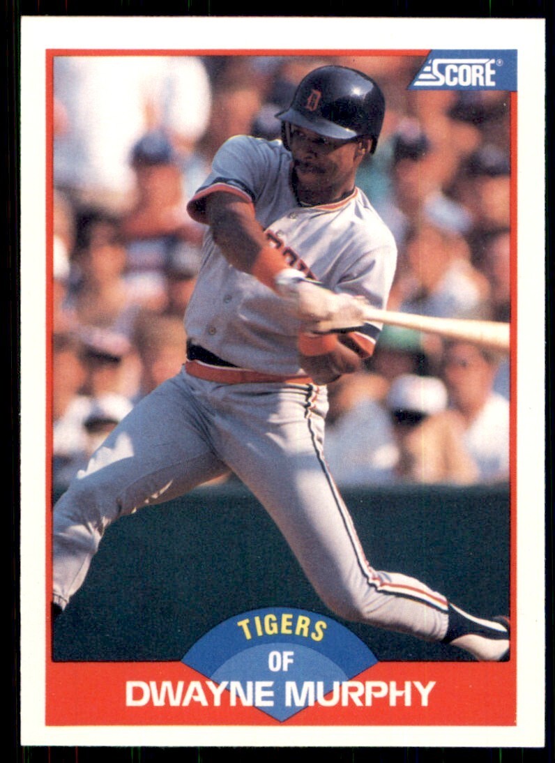 1989 Score #545 Dwayne Murphy