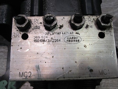 2013-2022 LAND RANGE ROVER L405 ANTI LOCK BRAKE ABS PUMP MODULE FPLA-14F447-AF - Picture 2 of 12