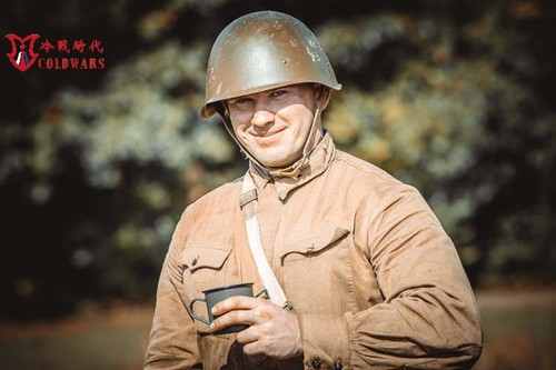 Russia Stalnoy Shlyem 40 SSH-40 Helmet Headgear USSR Red Army - Picture 10 of 18