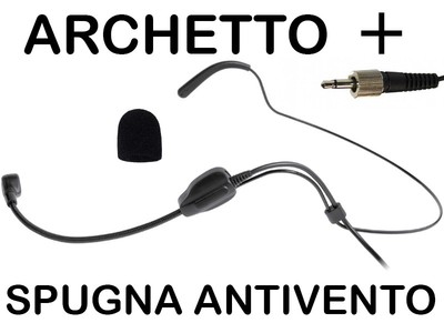 RADIOMICROFONO MICROFONO ARCHETTO WIRELESS PER PROEL SENNHEISER AKG SHURE  SPORT | eBay