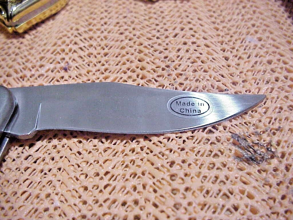 FRANKLIN MINT OFFICIAL BILLY THE KID COLLECTOR KNIFE WITH TAG AND