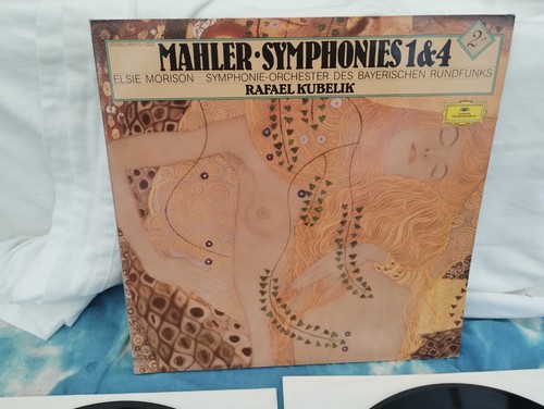 DG 415 012-1 Mahler Symphonies 1 & 4 Elsie Morison Rafael Kubelik DBL LP NM# - Picture 2 of 6