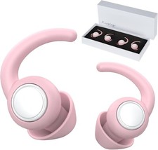 Earplugs for Sleep Noise Cancelling Ear Plugs for Noise Reduction, S/L 2 Pairs