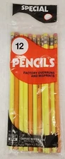 Empire Berol Pencils Factory Overrun & Misprints Bag of 12 NOS NEW