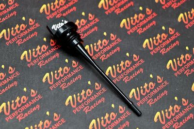 Vito's Performance Messstab Aluminium Knüppel 1987-2009 Yamaha Banshee Schwarz
