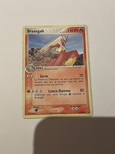 Carte Pokémon RARE Braségali 15/109 EX Rubis Saphir Bloc EX FR