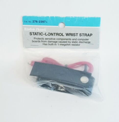 VTG Radio Shack ANTI-STATIC Control Wrist Strap Grounding Bracelet Band Fix Tech - Picture 1 of 5