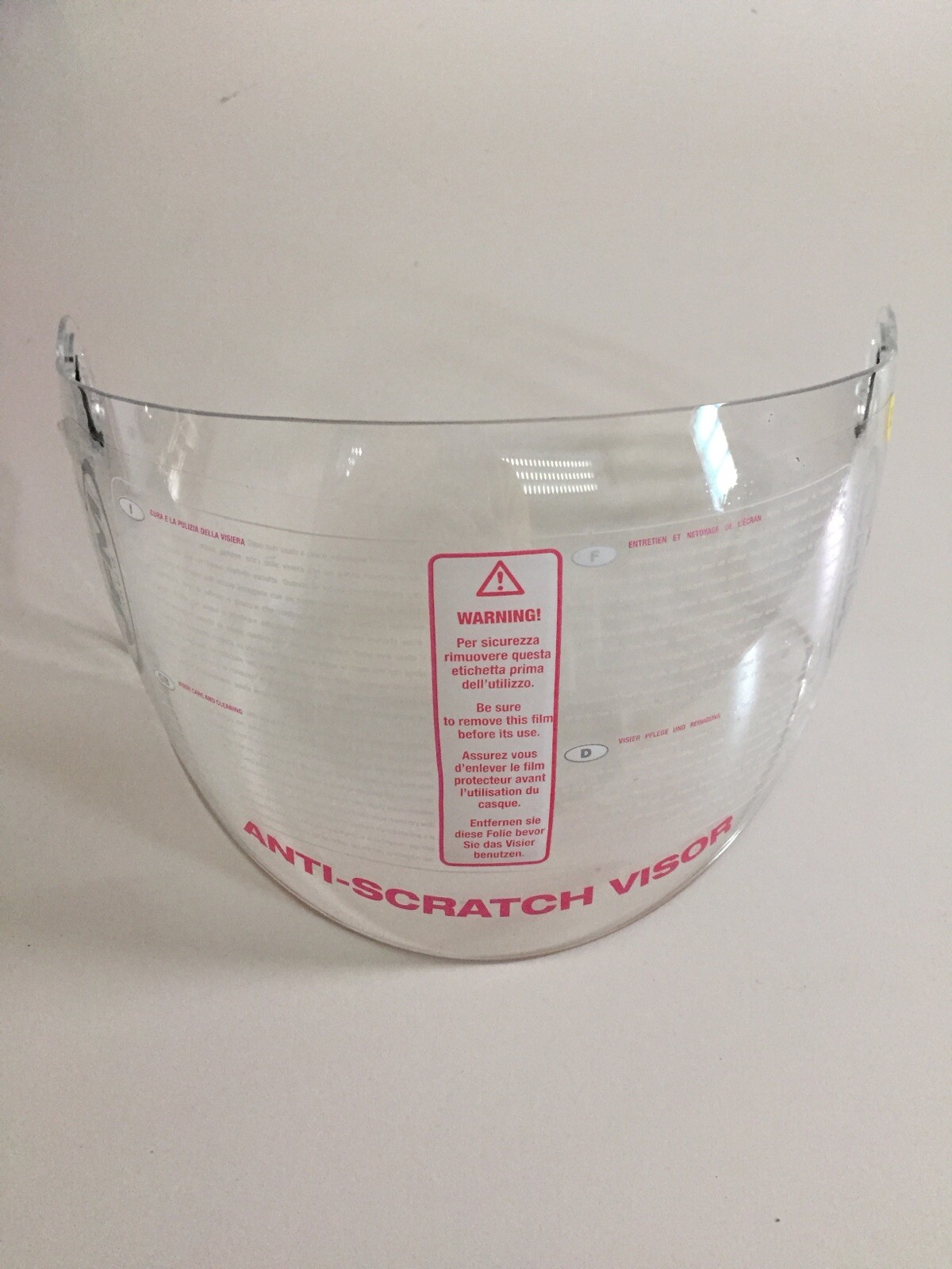 Visiera visor casco integrale JFM HELMETS Trasparente