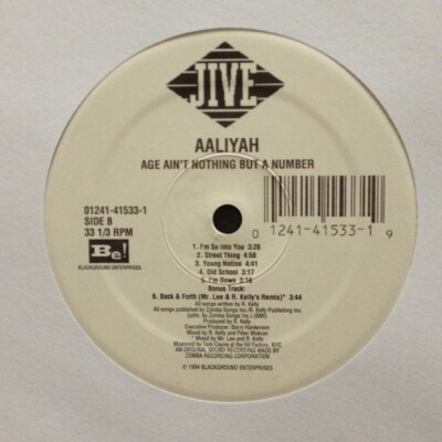 Aaliyah / Age Ain't Nothing But A Number 12