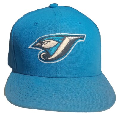 Toronto Blue Jays Blue Game Bird Fitted Hat New Era 59Fifty Men's Cap Size  3/4