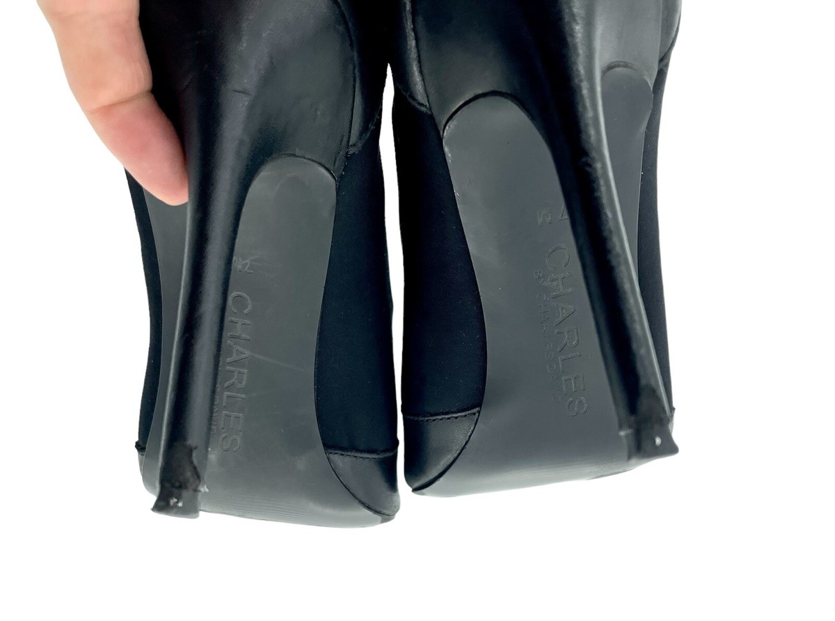 Charles By Charles David Ankle Boot Mixed Media Leather