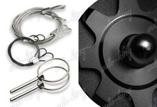 Universal Jdm Black Aluminum Hardware Bonnet Racing Hood Pin Lock Appearance Kit Universal Jdm Black Aluminum Hardware Bonnet Racing Hood Pin Lock Appearance Kit
