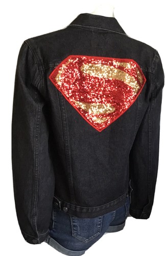 GAP X DC SUPERMAN BLACK DENIM JEAN 