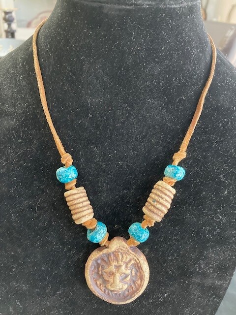 Here's a Very Cool Circa 1968 Hand Made Hippy Necklace From My Film Collection